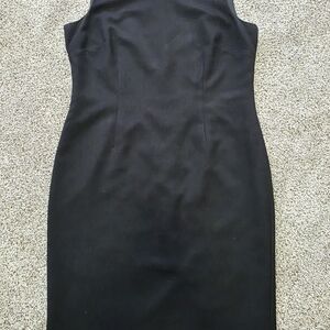 Evan Picone Black Strapless Dress